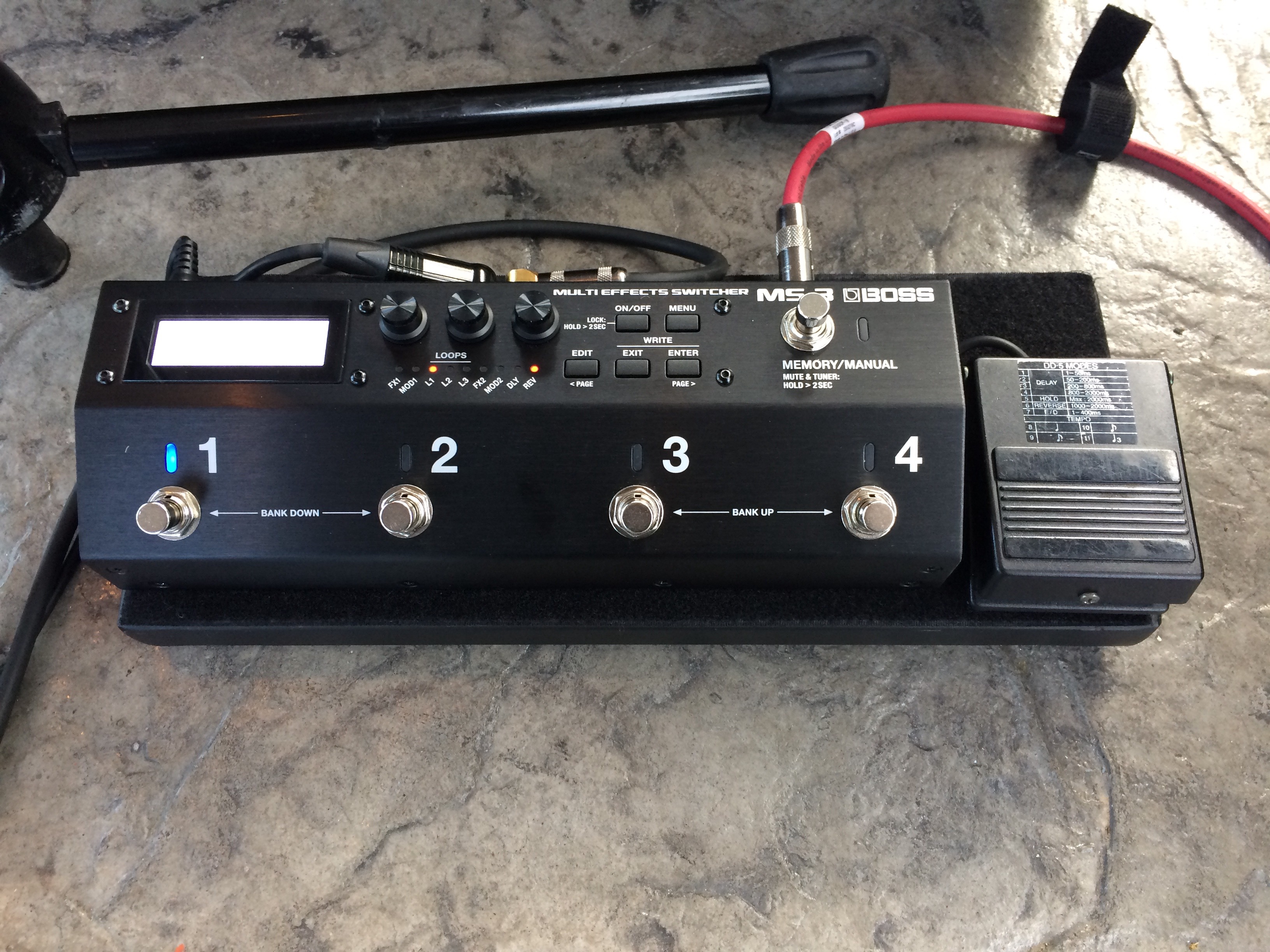 New Boss Ms3 Pedal Switcher Page 39 The Gear Page